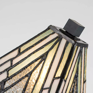 Malá stolní lampa Alderley - 1 světelný zdroj - vintage bronz Elstead small 4