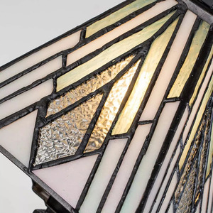 Malá stolní lampa Alderley - 1 světelný zdroj - vintage bronz Elstead small 5