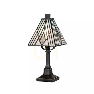 Malá stolní lampa Alderley - 1 světelný zdroj - vintage bronz Elstead small 0
