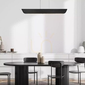 Lineární závěsné svítidlo Elstead ARCO HK-ARCO-LED-LP-117-BX LED 43W 2150lm 3000K, oxidovaná čerň, 117 cm small 6