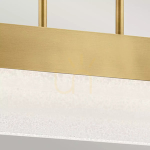 Ostrůvkové svítidlo LED Serene 92,5 cm - Natural Brass Elstead small 1