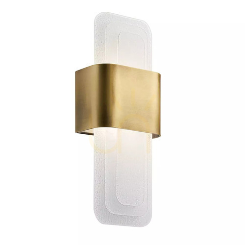 Kontrola Nástěnné svítidlo LED Serene - - přírodní mosaz Elstead