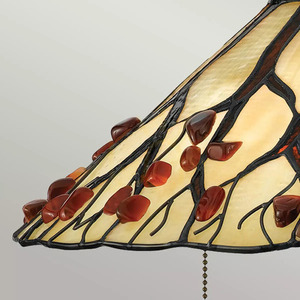 Stolní lampa Whispering - 2 světelné zdroje - Valiant bronz Elstead small 2