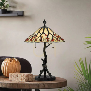 Stolní lampa Whispering - 2 světelné zdroje - Valiant bronz Elstead small 4