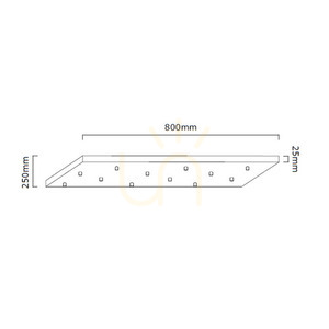 Přívěsek světla Ero Open Design Highlights bílý opál chrom černá zlatá 12x G9 80 cm small 2