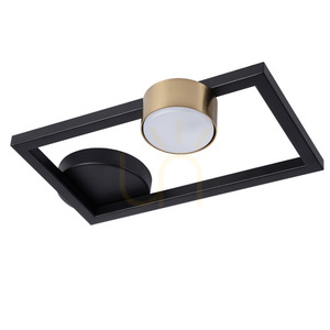 Stropní svítidlo Sigma FRAME 1 černá zlatá 41282 small 0