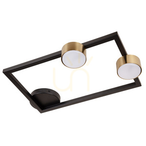 Stropní svítidlo Sigma FRAME 2 černé/zlaté 41283 0 Stropní svítidlo Sigma FRAME 2 černé/zlaté 41283 small 0