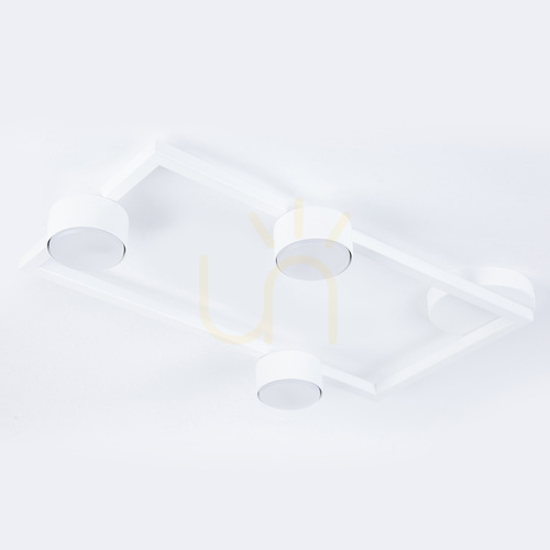 Kontrola Stropní svítidlo Sigma FRAME 3 bílé 3×GX53 57,5 cm 41275