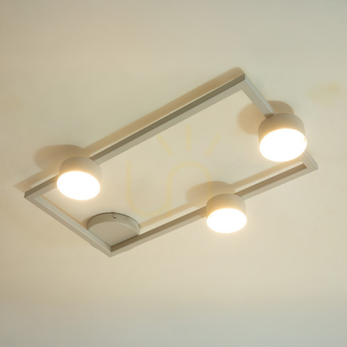 Kontrola Stropní svítidlo Sigma FRAME 3 béžově šedé 41318