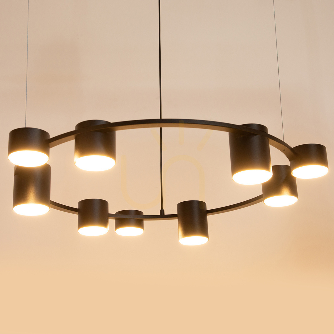 Pohled Lustr Sigma KODO 9 černý GX53 72 cm 41338 Lustr Sigma KODO 9 černý GX53 72 cm 41338