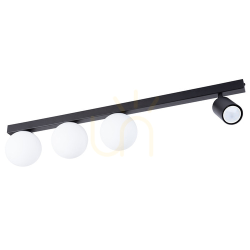 Kontrola Stropní svítidlo Sigma TAVIRA černá 4xG9 80 cm 41261