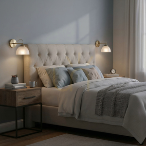 Nástěnné svítidlo Italux Moreti E27 antická mosaz, bílý opál WL-40623-1-AB small 3
