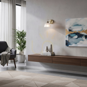 Nástěnné svítidlo Italux Moreti E27 antická mosaz, bílý opál WL-40623-1-AB small 5