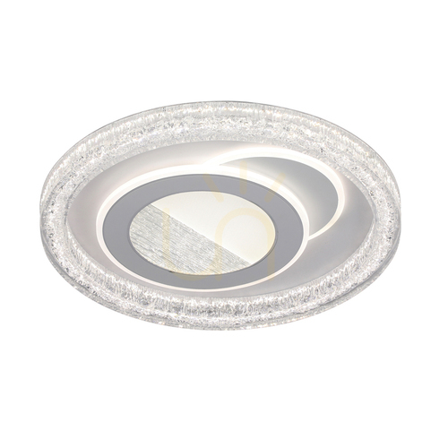 Kontrola Plafon LED Italux Tempio bílý 55W 50 cm PLF-54182R-WH