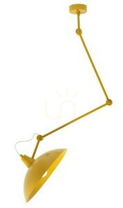 Stropní a nástěnné svítidlo Aldex Melos Mustard hořčicově žluté E27 808PL_G14 small 0
