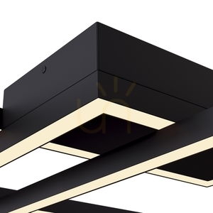 Černé stropní LED svítidlo Maytoni Rida MOD016CL-L80BK 78 W 2872/2876 lm CCT 3000/4000 K 78 cm small 2