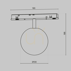 Kolejnicová lampa LUNA TR038-4-5WTW-DD2-B Maytoni small 6