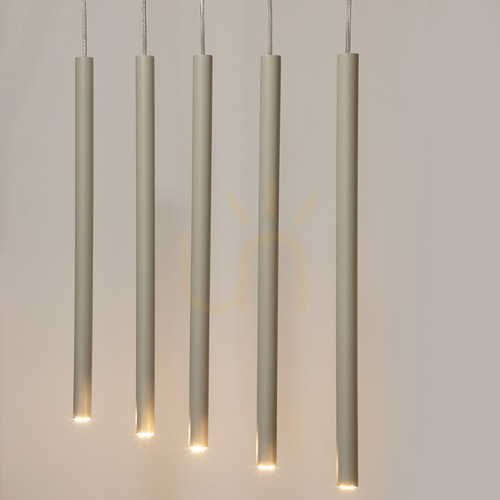 Kontrola Závěsné svítidlo Sigma SOPEL 5 šedobéžové 5×G9 60 cm 41456