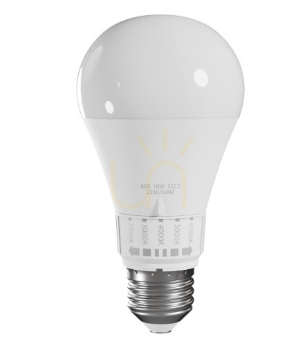 Kontrola LED žárovka CCT 5v1 E27 10 W – nastavitelná barva světla 2700K–6500K