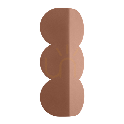 Kontrola Nástěnné svítidlo BISCUIT mocca