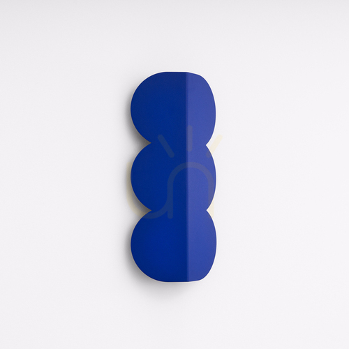 Kontrola Nástěnná lampa BISCUIT ultramarine