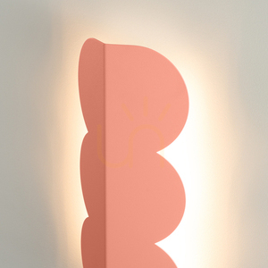 Nástěnné svítidlo BISCUIT peach small 3