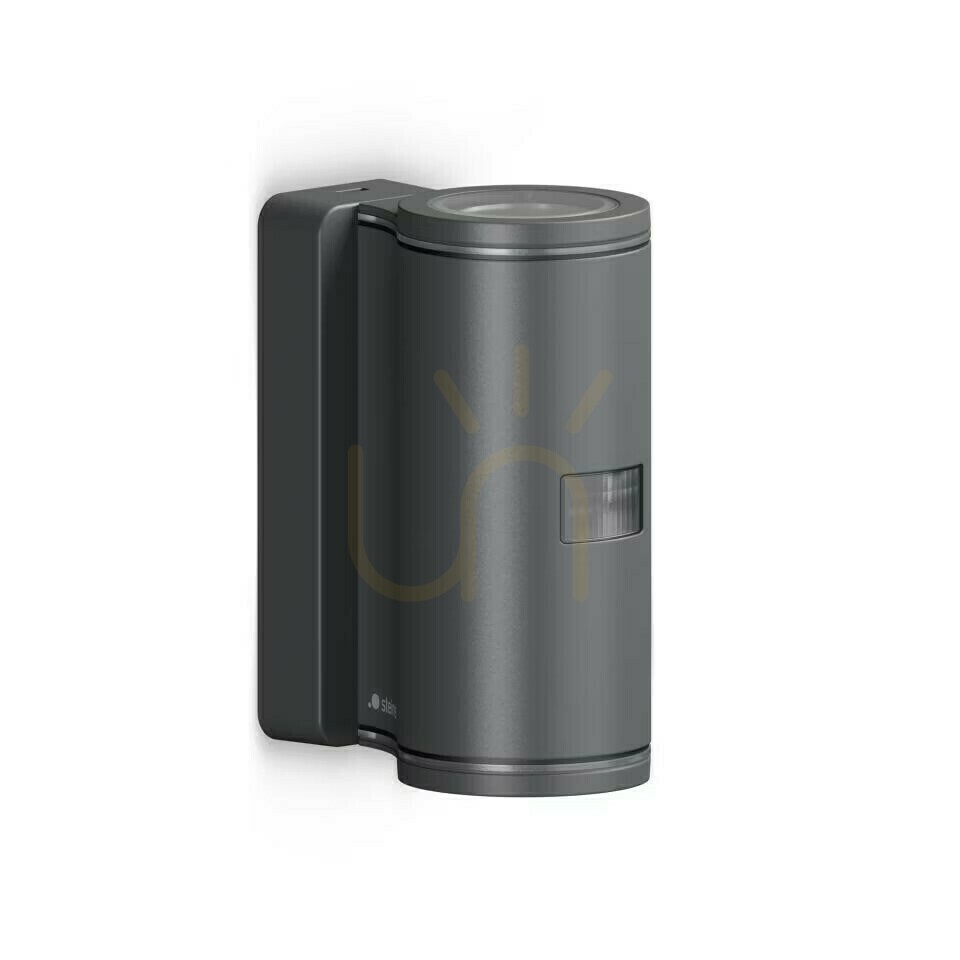 Kontrola Fasádní svítidlo s čidlem pohybu a soumraku L940 S PIR 14,5W 2xGU-10 3000K, 1240lm IP44 IK03 230V antracit / hliník, plast Fasádní svítidlo s čidlem pohybu a soumraku L940 S PIR 14,5W 2xGU-10 3000K, 1240lm IP44 IK03 230V antracit / hliník, plast