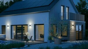 Venkovní nástěnné svítidlo STEINEL L 940 antracitové 2×GU10 LED IP44 small 1