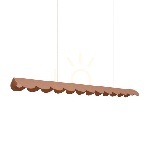 Kontrola BISCUIT mocca LED 3000K závěsná lampa