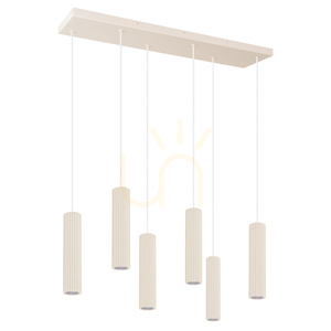 IVAR 6L béžová LED 4000K závěsná lampa small 0