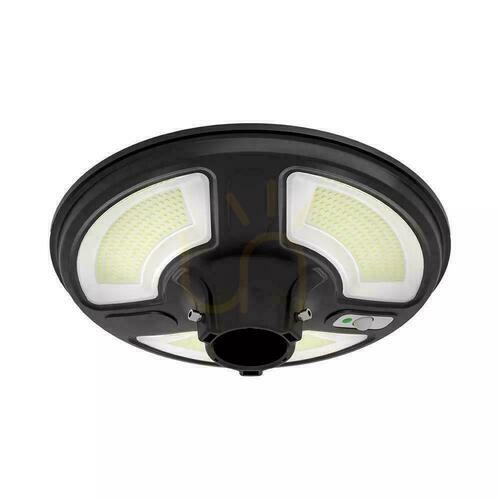 Kontrola Solární zahradní svítidlo V-TAC 10W s pohybovým čidlem TIMER PILOT IP65 VT-65W 4000K 1500lm.