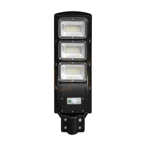 Kontrola Pouliční světlo LED Solar V-TAC 12W Black VT-ST180W 6000K 1200lm reflektor.