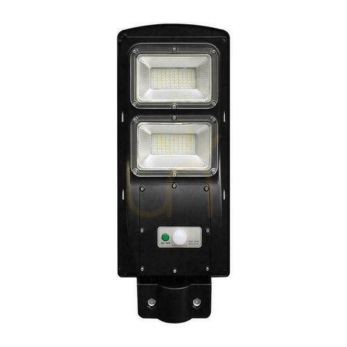 Kontrola Pouliční osvětlení LED solární V-TAC 8W černé VT-ST120W 6000K 1000lm.
