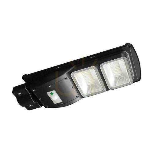 Kontrola Pouliční osvětlení LED solární V-TAC 8W černé VT-ST120W 6000K 1000lm.