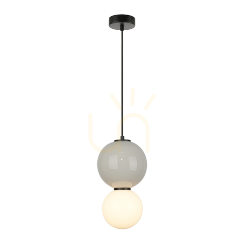 Kontrola Závěsné svítidlo Italux Pieve LED šedé 18 cm PND-95221-1M-GR