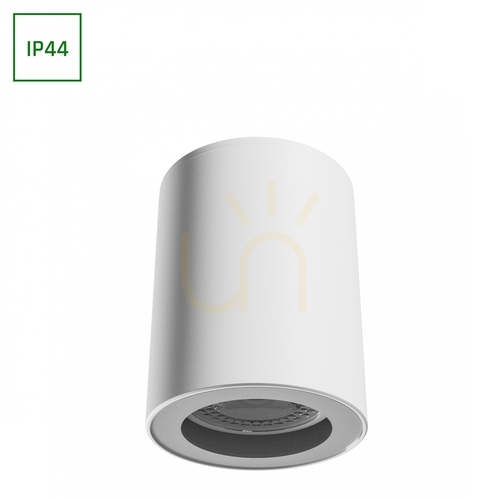 Kontrola Chloe Gu10 Povrchová montáž Gu10 250 V Ip44 70 X90 mm Bílá kruhová pevná konstrukce