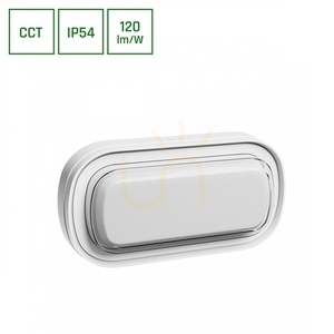 Pastilo 10 W 3 Cct 230 V 120st Ip54 Ik10 205x105x47mm bílý oválný 0 Pastilo 10 W 3 Cct 230 V 120st Ip54 Ik10 205x105x47mm bílý oválný small 0