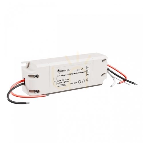 Kontrola Led pásový ovladač 12 V/24 V 120 W/240 W 10 A Cct Dimm Konekto Mesh
