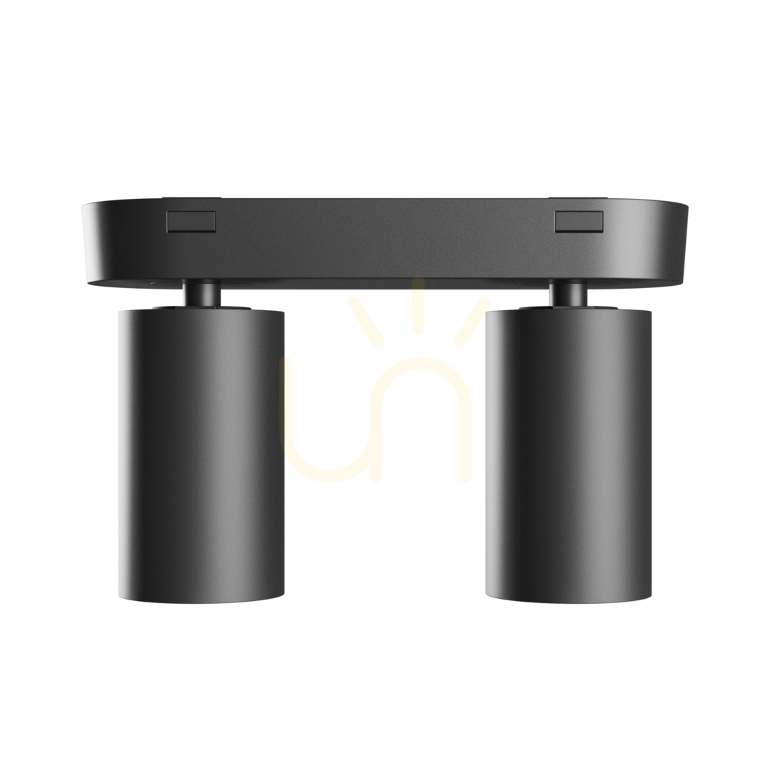 Pohled Madara Altro Base 2x Gu10 230 V Ip20 220 X70 X135 mm černá Madara Altro Base 2x Gu10 230 V Ip20 220 X70 X135 mm černá