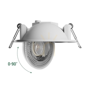 Mobilo Led 6,5 W Cct 230 V 36 St Ip20 Fi105x35 mm bílý kulatý 1 Mobilo Led 6,5 W Cct 230 V 36 St Ip20 Fi105x35 mm bílý kulatý small 1