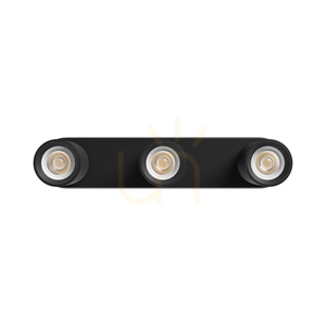 Madara Altro Base 3x Gu10 230 V Ip20 350 X70 X135 mm černá small 2