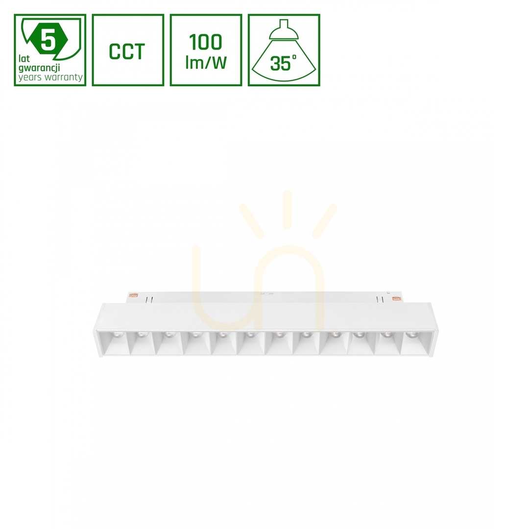 Kontrola System Shift Cct Grid S Lineární svítidlo 220 X23 X42 12 W 35 St White Cct Switch Záruka 5 let. System Shift Cct Grid S Lineární svítidlo 220 X23 X42 12 W 35 St White Cct Switch Záruka 5 let.