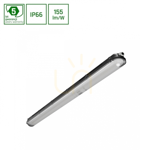 Kontrola Limea Gigant Pro Hermetic 1200mm 40 W/33 W/26 W/20 W Nw 230 V 120 St Ip66 Ik10 1200x80x68mm 5 let černá