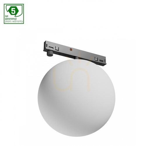 Kontrola System Shift Nano Globe Luminaire 100x120 Mm 7 W Black Záruka 5 let.