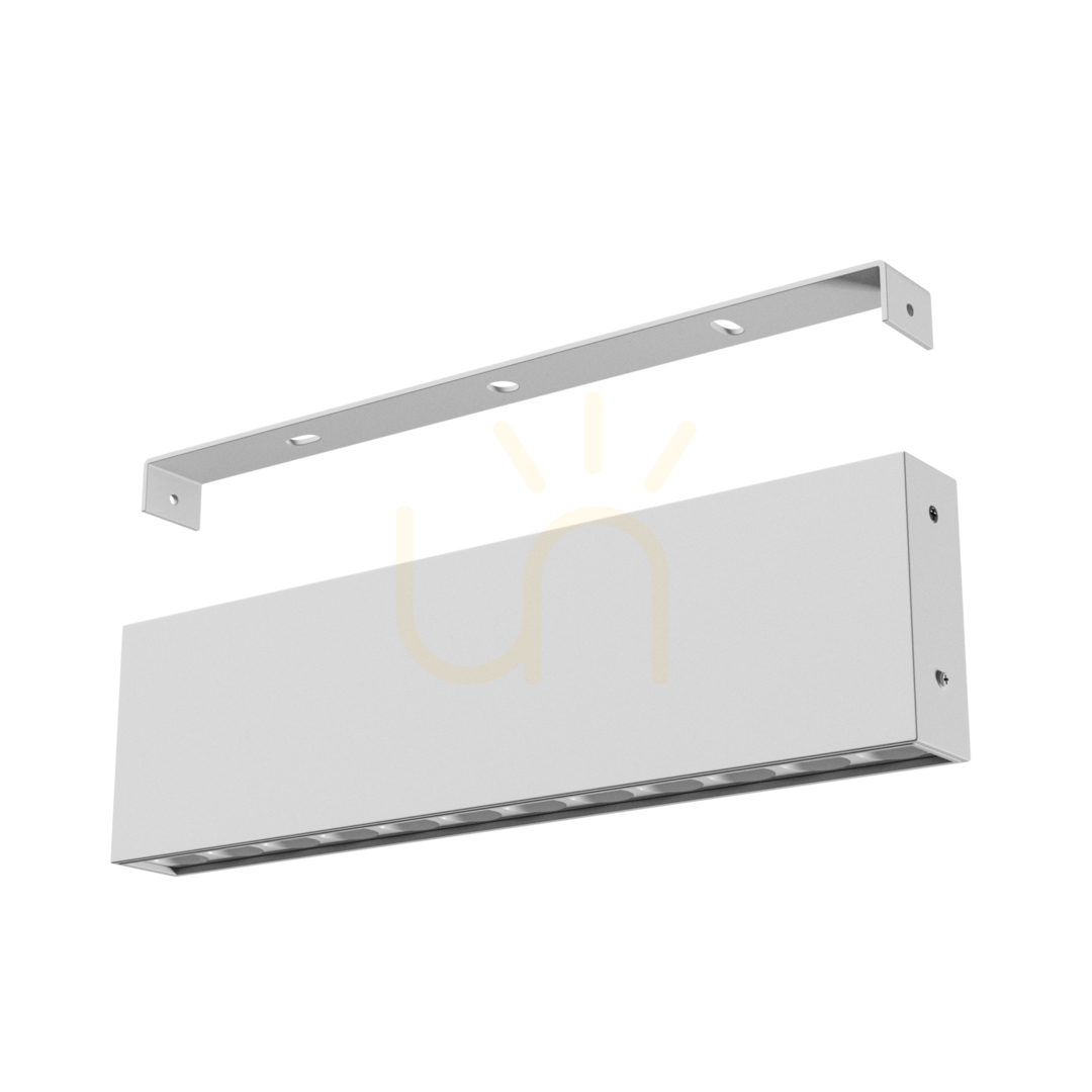 Pohled Grid S Svítidlo pro povrchovou montáž 12 W Cct 230 V 40st Ip20 222x26x60mm Bílá 5 let Gw. Spektrum Grid S Svítidlo pro povrchovou montáž 12 W Cct 230 V 40st Ip20 222x26x60mm Bílá 5 let Gw. Spektrum