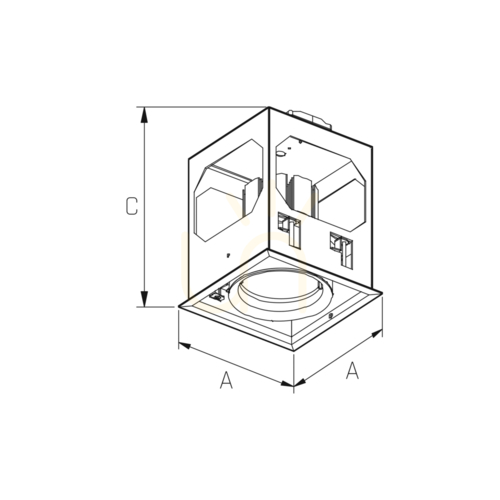 Kontrola Mdd Uno 830 19 W 230 V 35st Bílá