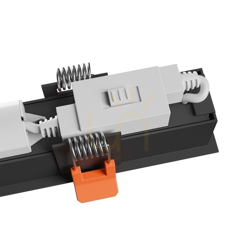 Kontrola Grid S Svítidlo pro zápustnou montáž 12 W Cct 230 V 40st Ip20 230x34x61mm černá 5 let Gw. Spektrum