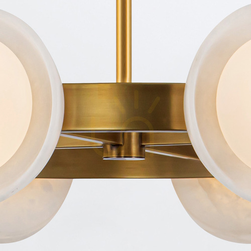 Kontrola LED lustr ALONSO - Vintage mosaz QUINTIESSE