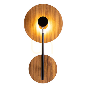 Nástěnné svítidlo Quintiesse Dot GU10 50 cm – teaková dýha small 1