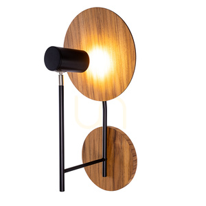 Nástěnné svítidlo Quintiesse Dot GU10 50 cm – teaková dýha small 0